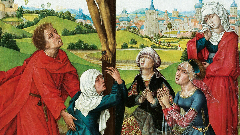 il cuore grande delle donne le tre marie ai piedi della croce di gesu