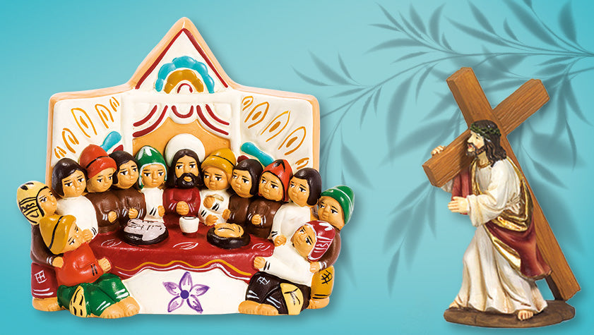 un presepe a pasqua