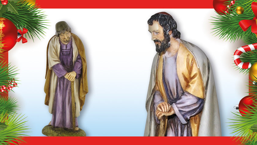 prepariamoci a natale con i personaggi del presepe giuseppe