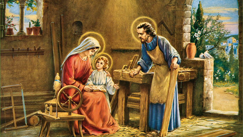 preghiamo san giuseppe nessun giovane nessuna persona nessuna famiglia senza lavoro