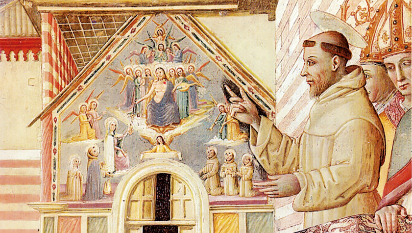 il perdono di assisi con francesco tutti in paradiso