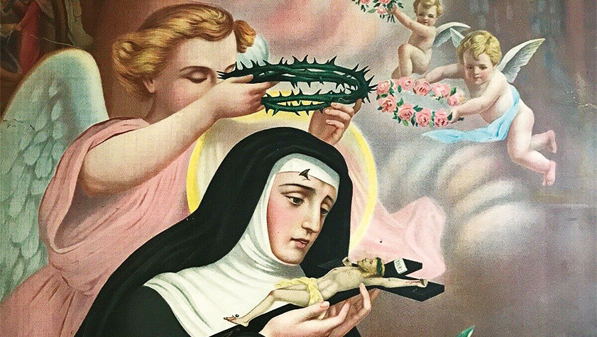 santa rita da cascia la forza del perdono