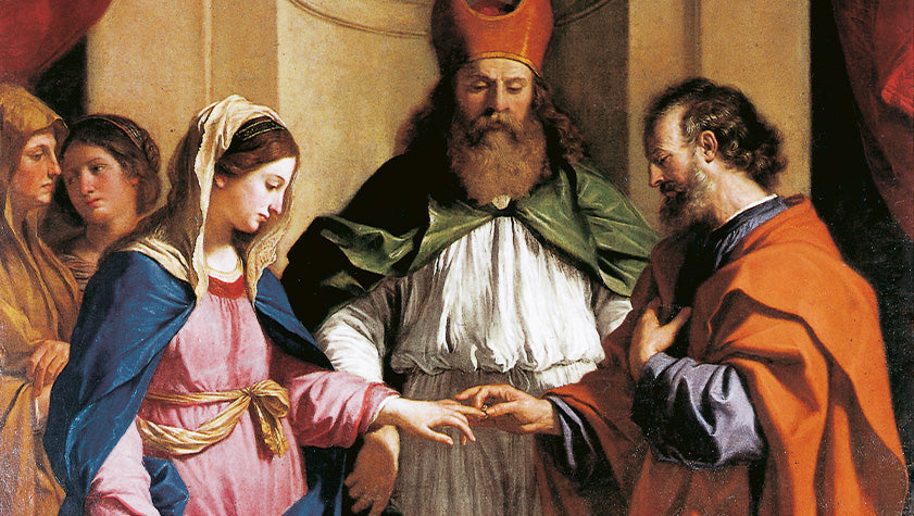 insieme felici insieme santi maria e giuseppe santi sposi