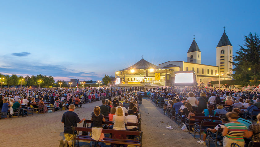 medjugorje cinque sassi e una fionda