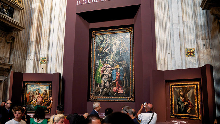 verso il giubileo 2025 con i cieli aperti di el greco