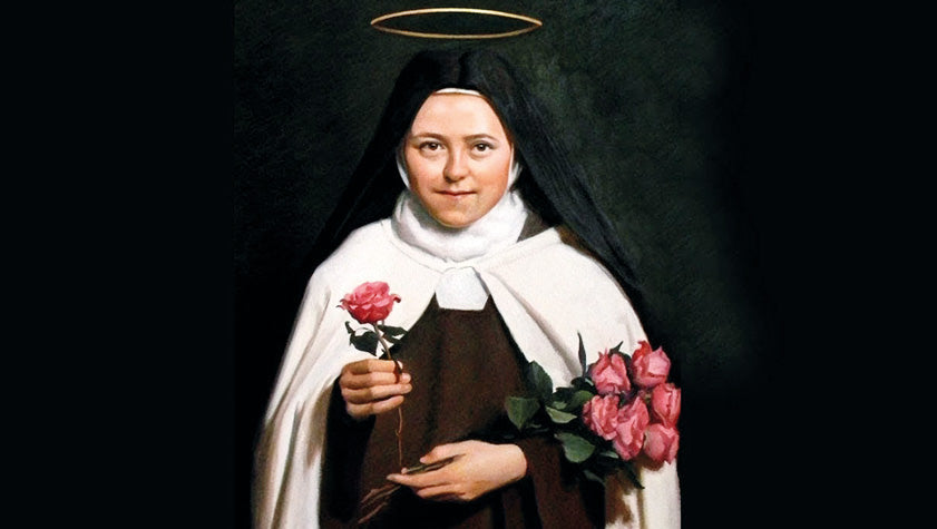 santa teresa di lisieux e la pioggia di rose