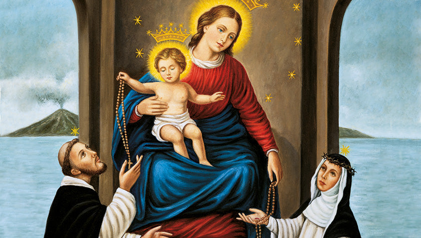 ad ottobre riscopriamo la dolcezza del rosario