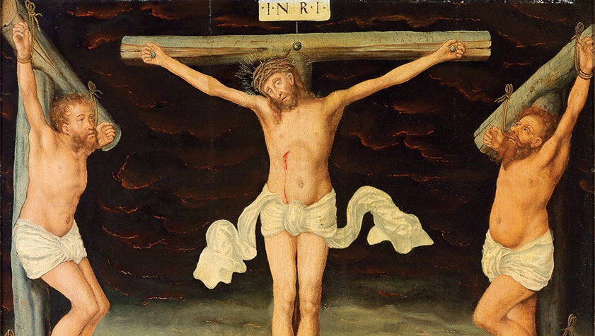 il ladrone fatto santo direttamente da gesu