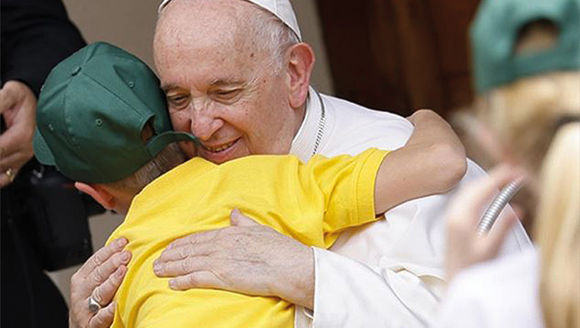 il papa incontra i bambini del mondo e impara da loro la speranza