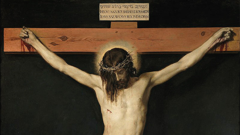 gesu muore in croce si fa silenzio su tutta la terra