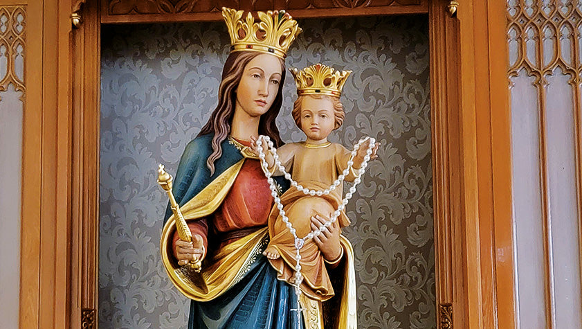 il rosario per difendere la chiesa dagli attacchi del male
