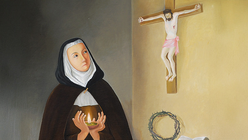 santa veronica giuliani fiamma viva di amore divino