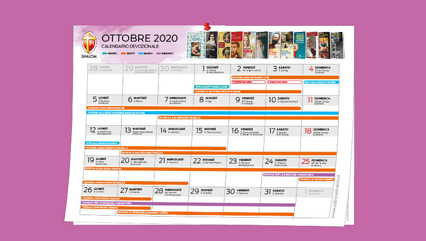 devozioni del mese di ottobre