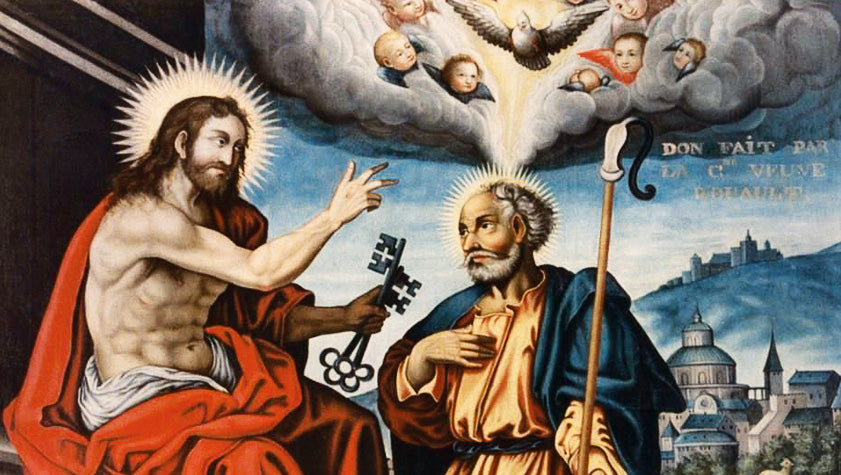 su questa pietra edifichero la mia chiesa