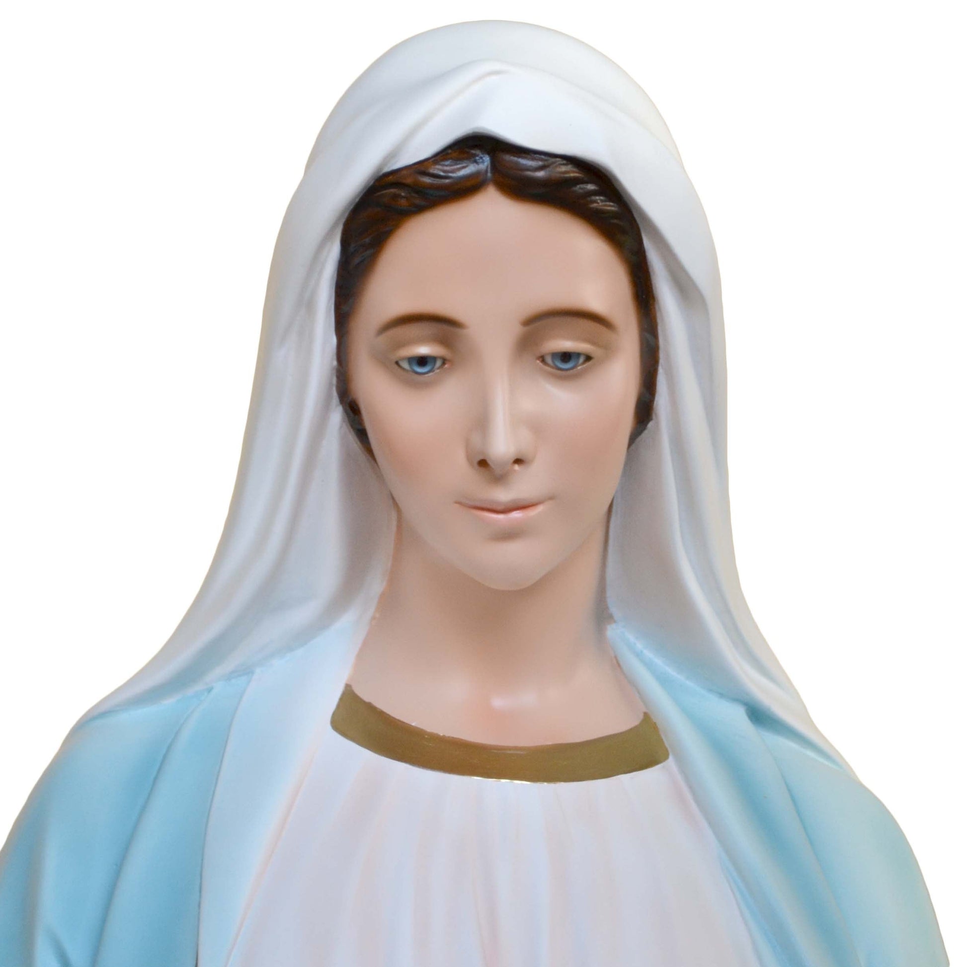 Statua Madonna Immacolata, in vetroresina. Altezza 180 cm