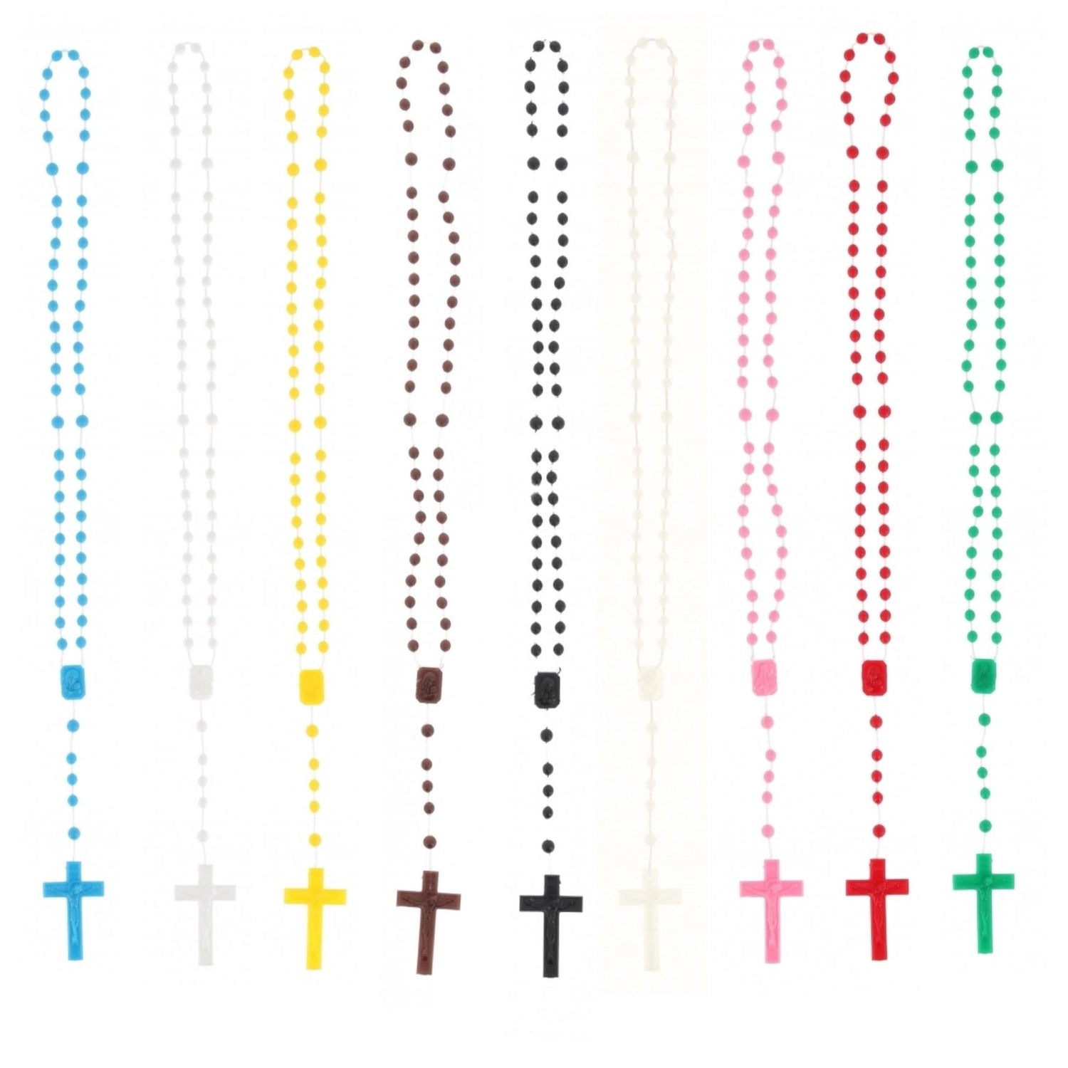 Corona in plastica, colori assortiti