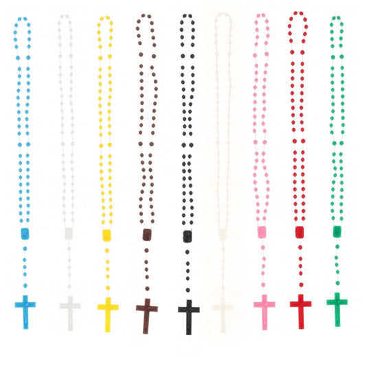 Corona in plastica, colori assortiti