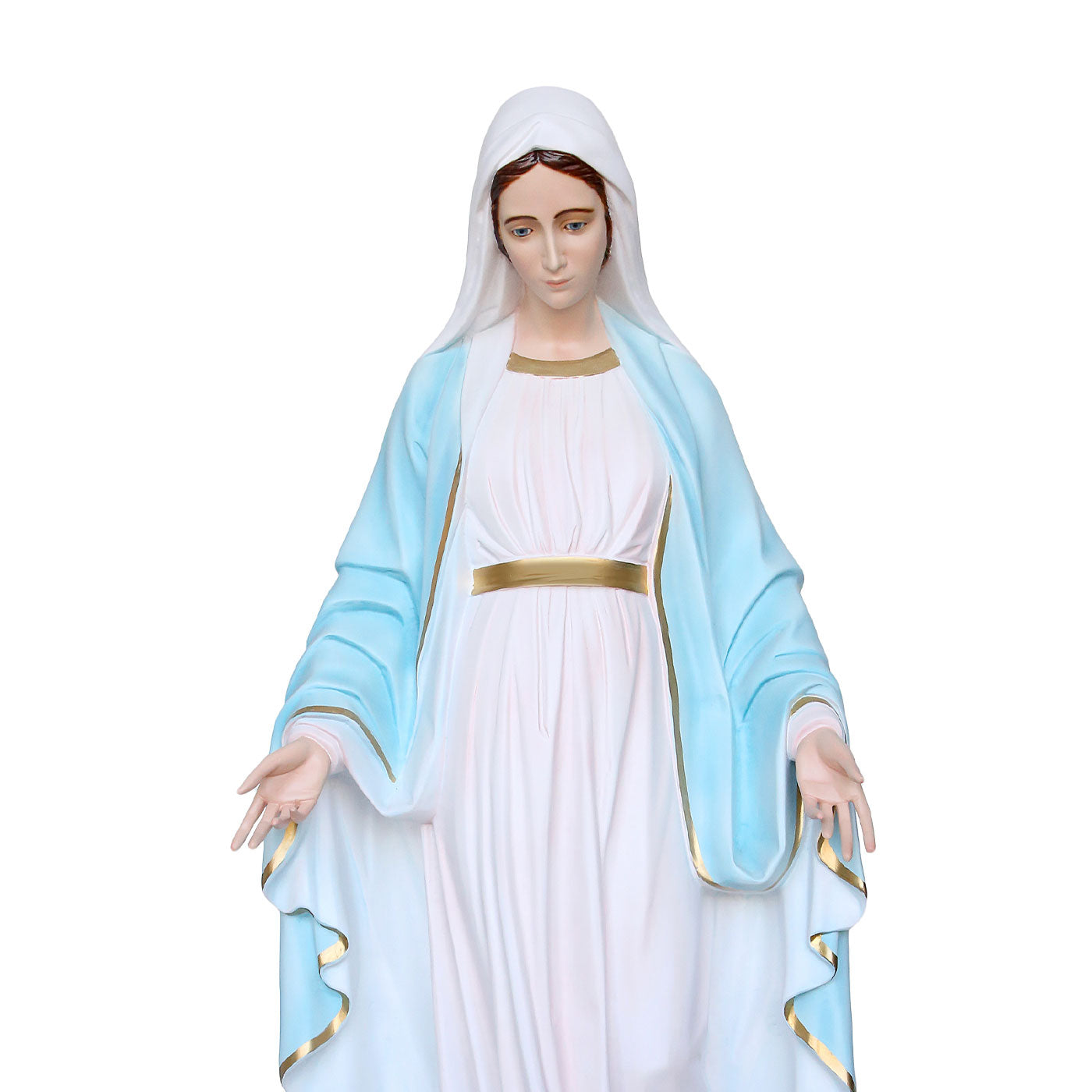Statua Madonna Immacolata, in vetroresina. Altezza 120 cm