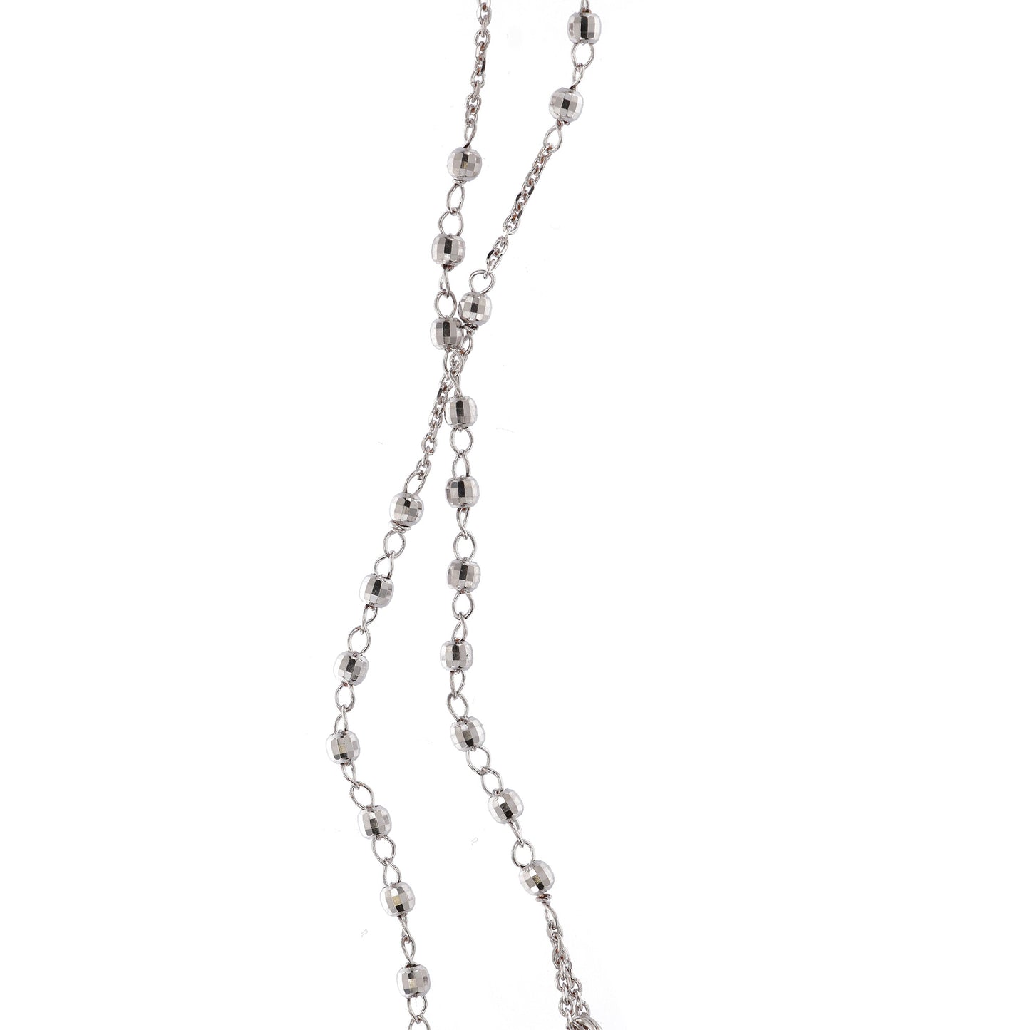 Collana Rosario girocollo, linea Custodi in argento 925