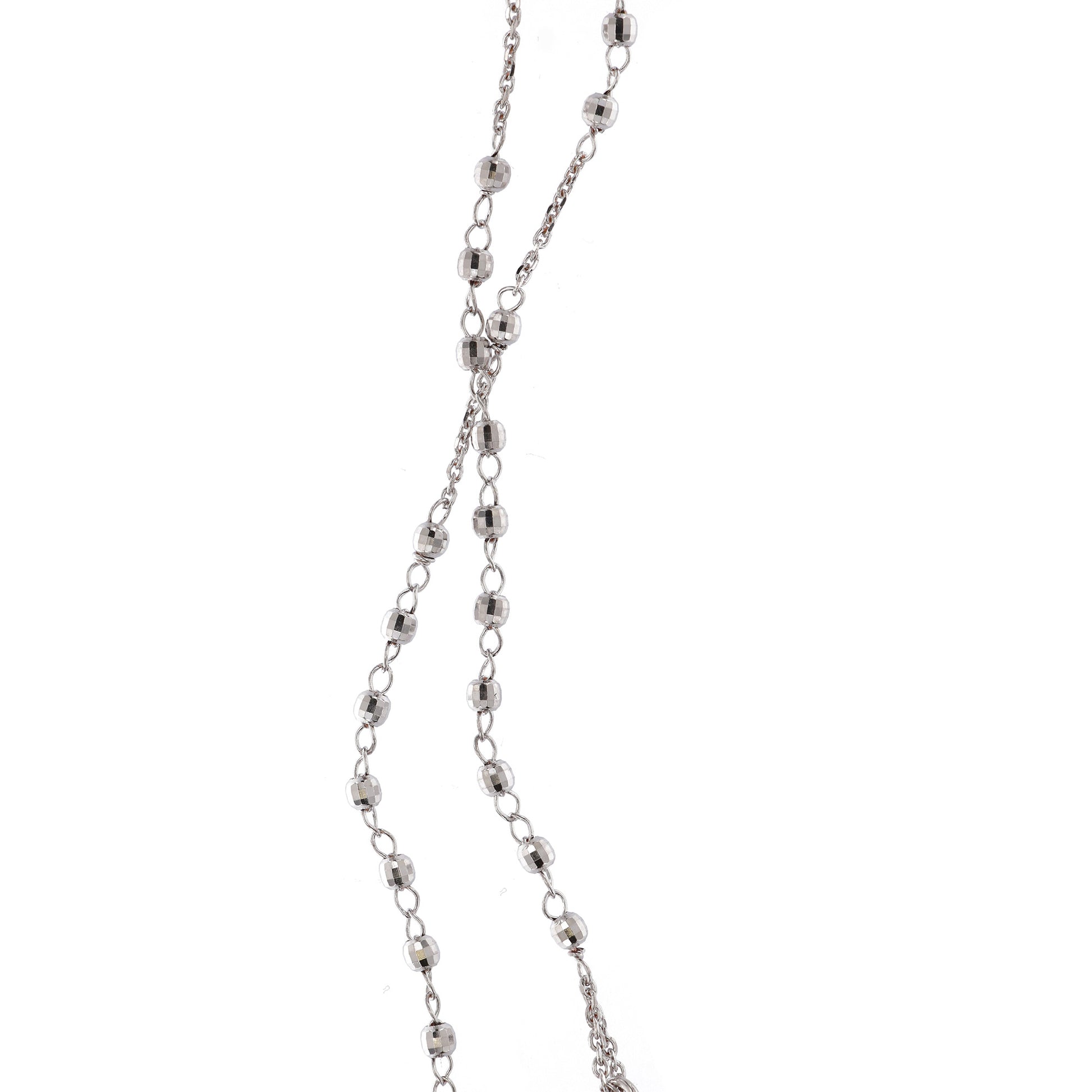 Collana Rosario girocollo, linea Custodi in argento 925