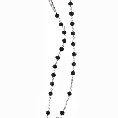 Collana Rosario girocollo, linea Custodi in argento 925