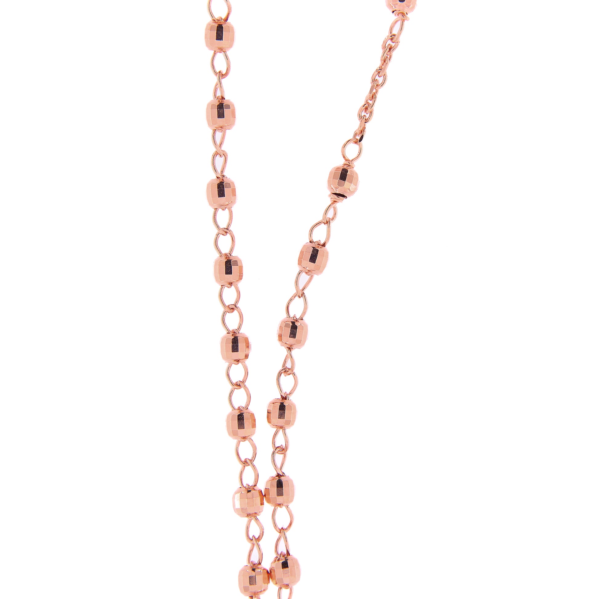 Collana Rosario girocollo, linea Custodi in argento 925