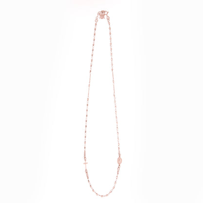 Collana Rosario girocollo, linea Custodi in argento 925