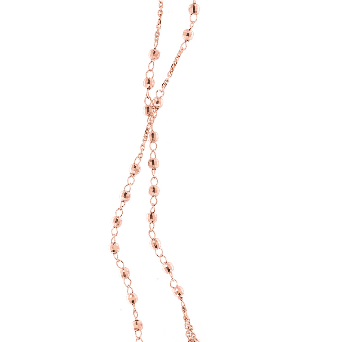Collana Rosario girocollo, linea Custodi in argento 925