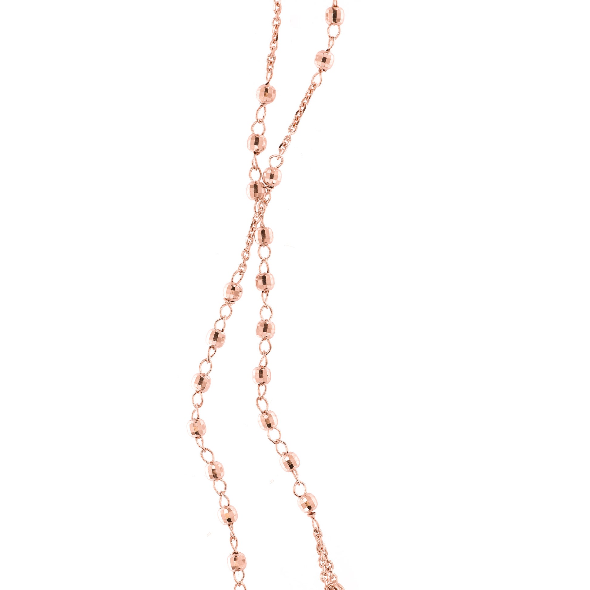Collana Rosario girocollo, linea Custodi in argento 925