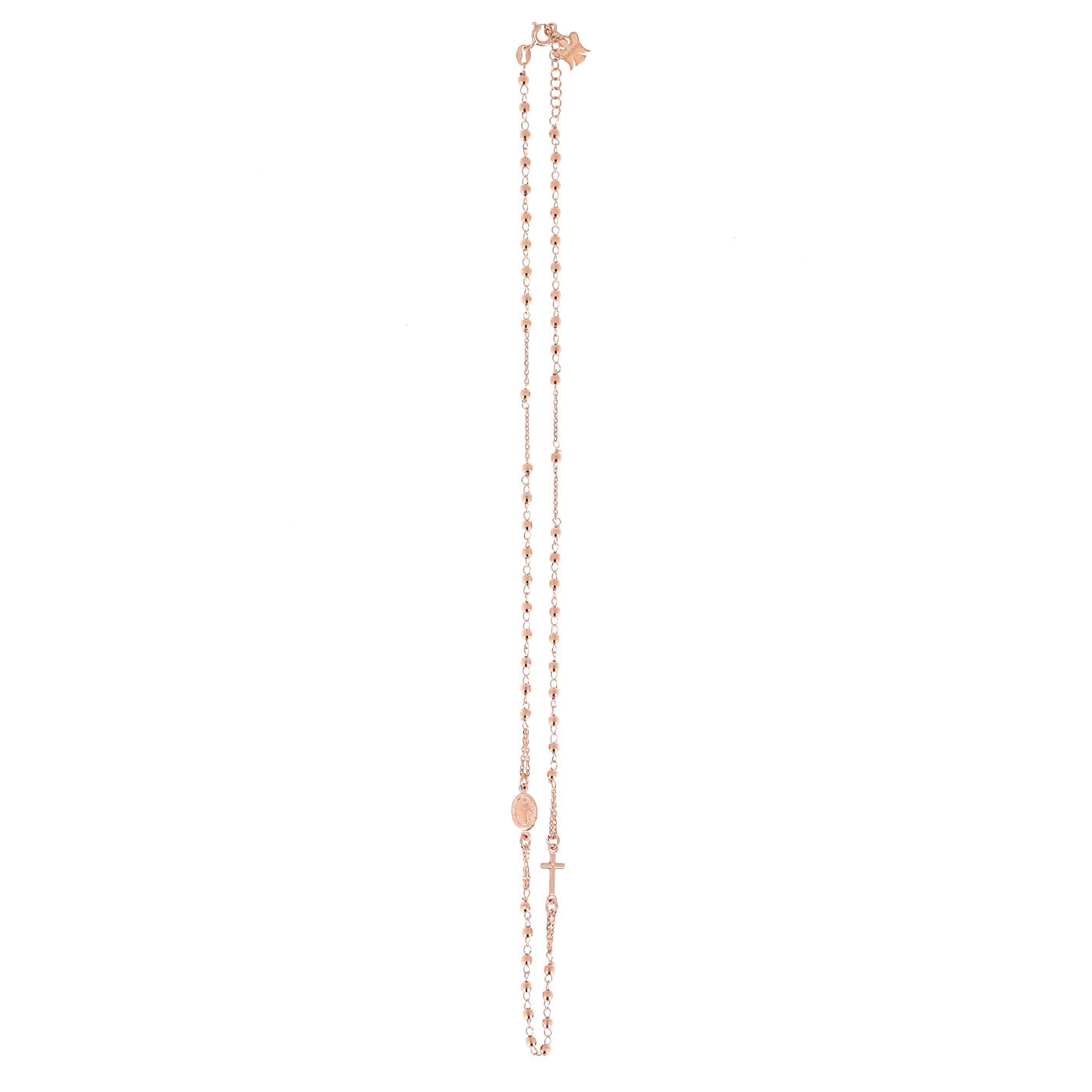 Collana Rosario girocollo, linea Custodi in argento 925