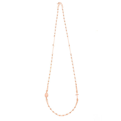 Collana Rosario girocollo, linea Custodi in argento 925