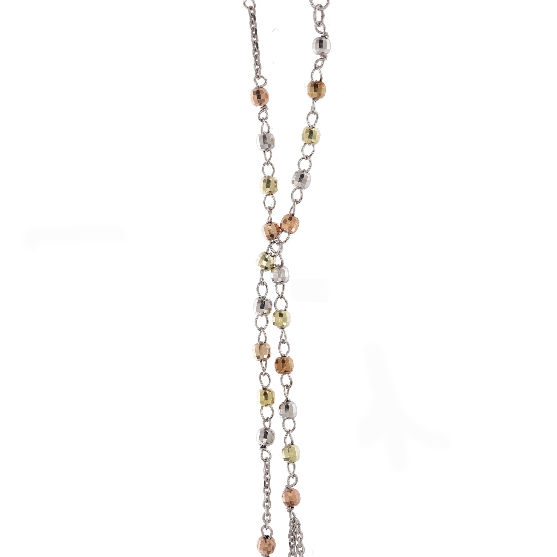 Collana Rosario girocollo, linea Custodi in argento 925