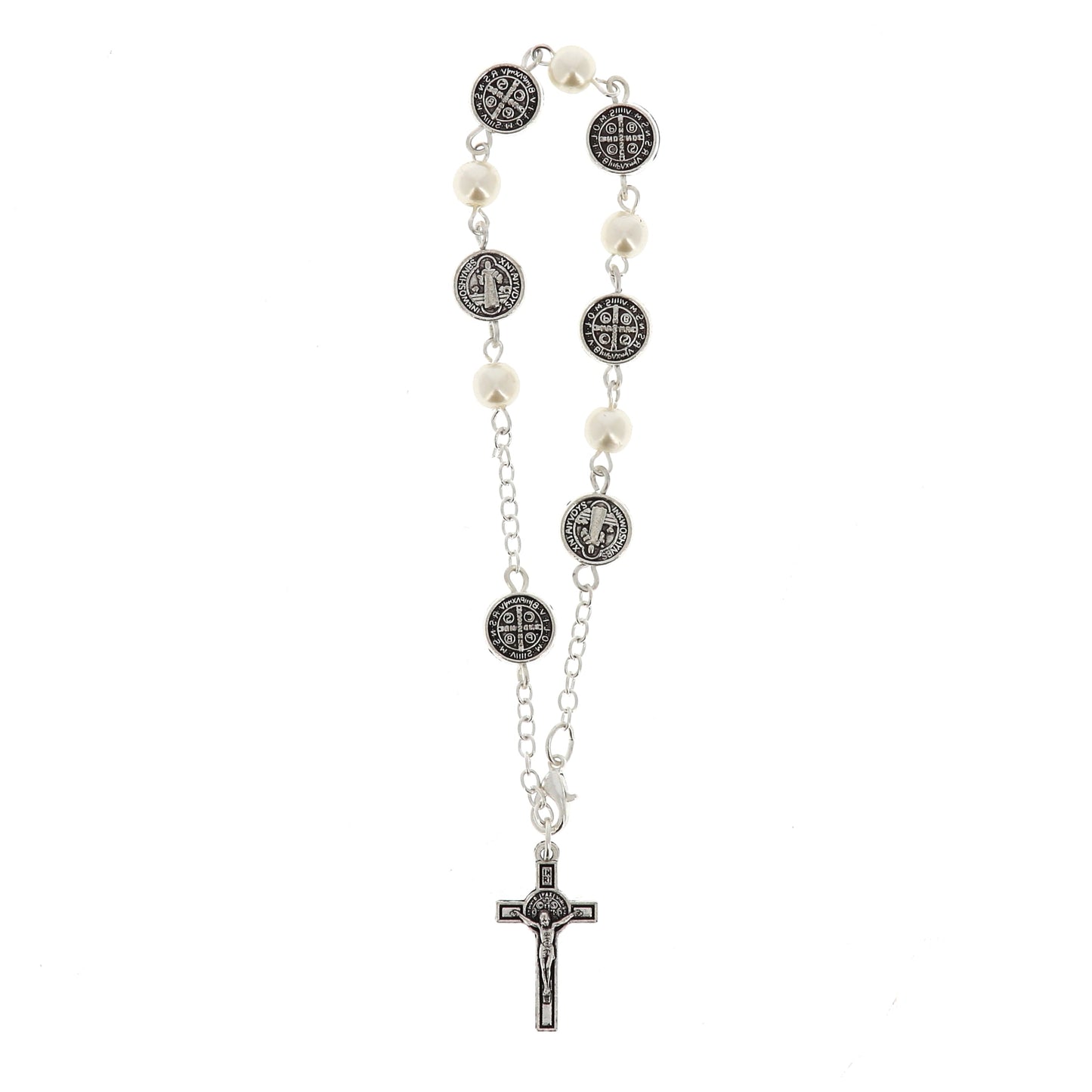 Bracciale Decina San Benedetto, grani 6 mm