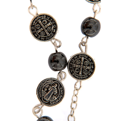 Bracciale Decina San Benedetto, grani 6 mm