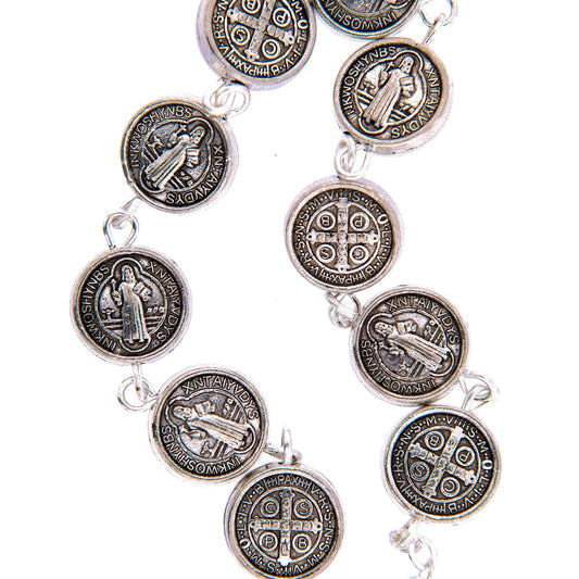 Decina san Benedetto in metallo 9 mm