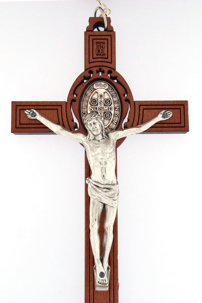 Rosario capoletto San Benedetto in legno, grani 2,5 cm