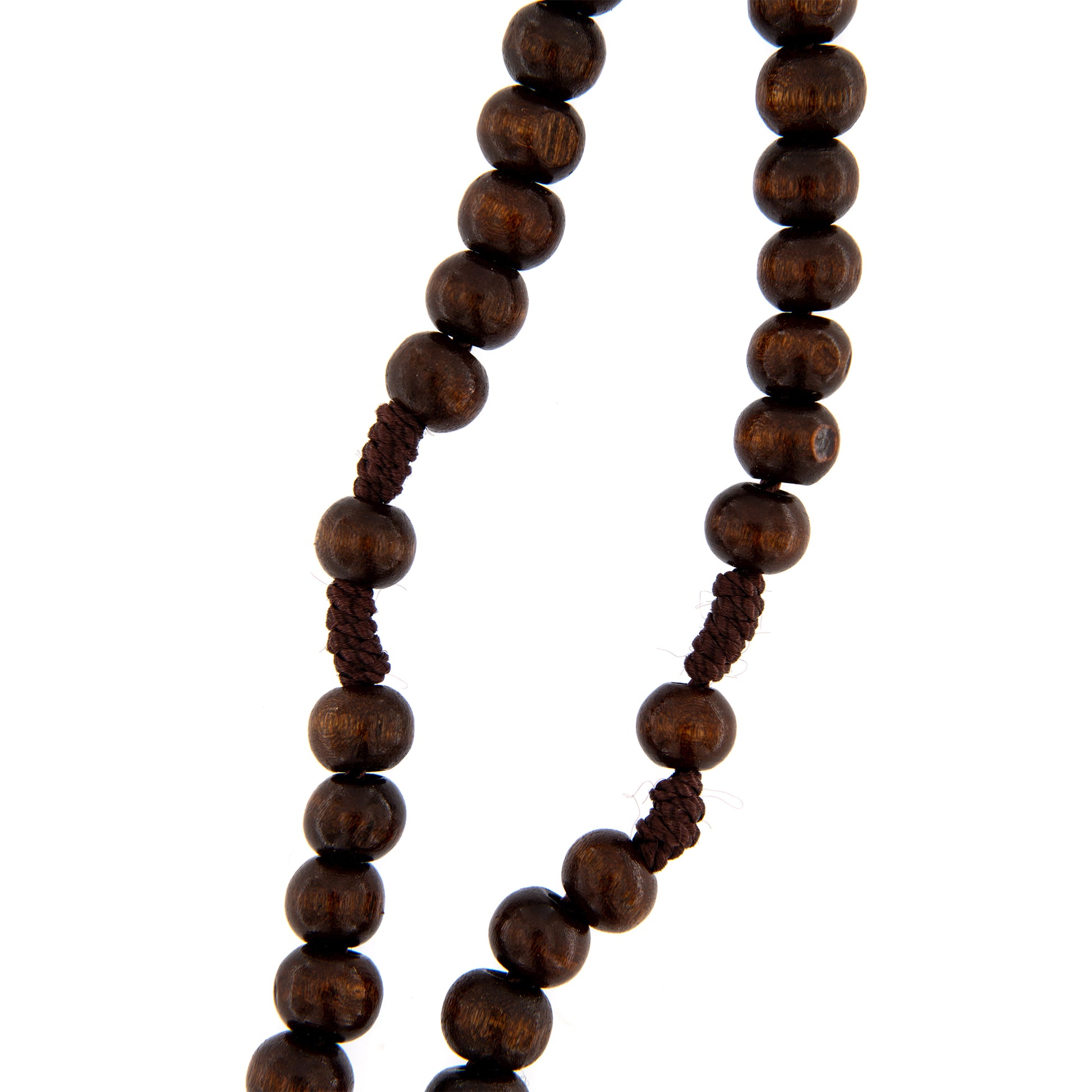 Corona grani in legno 6 mm, in confezione