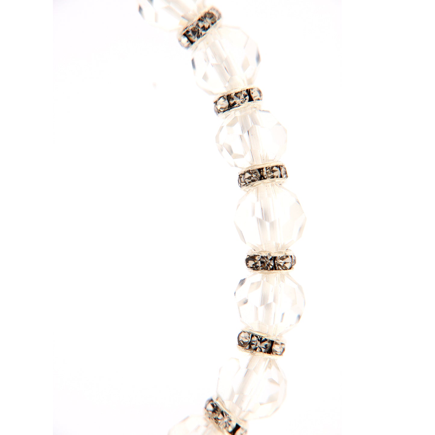 Bracciale del mese dell'anno. Con grani in vetro colorato 5 mm