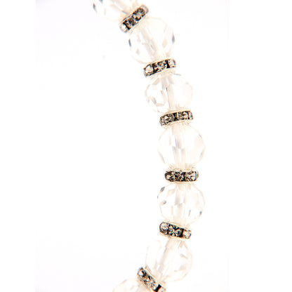 Bracciale del mese dell'anno. Con grani in vetro colorato 5 mm