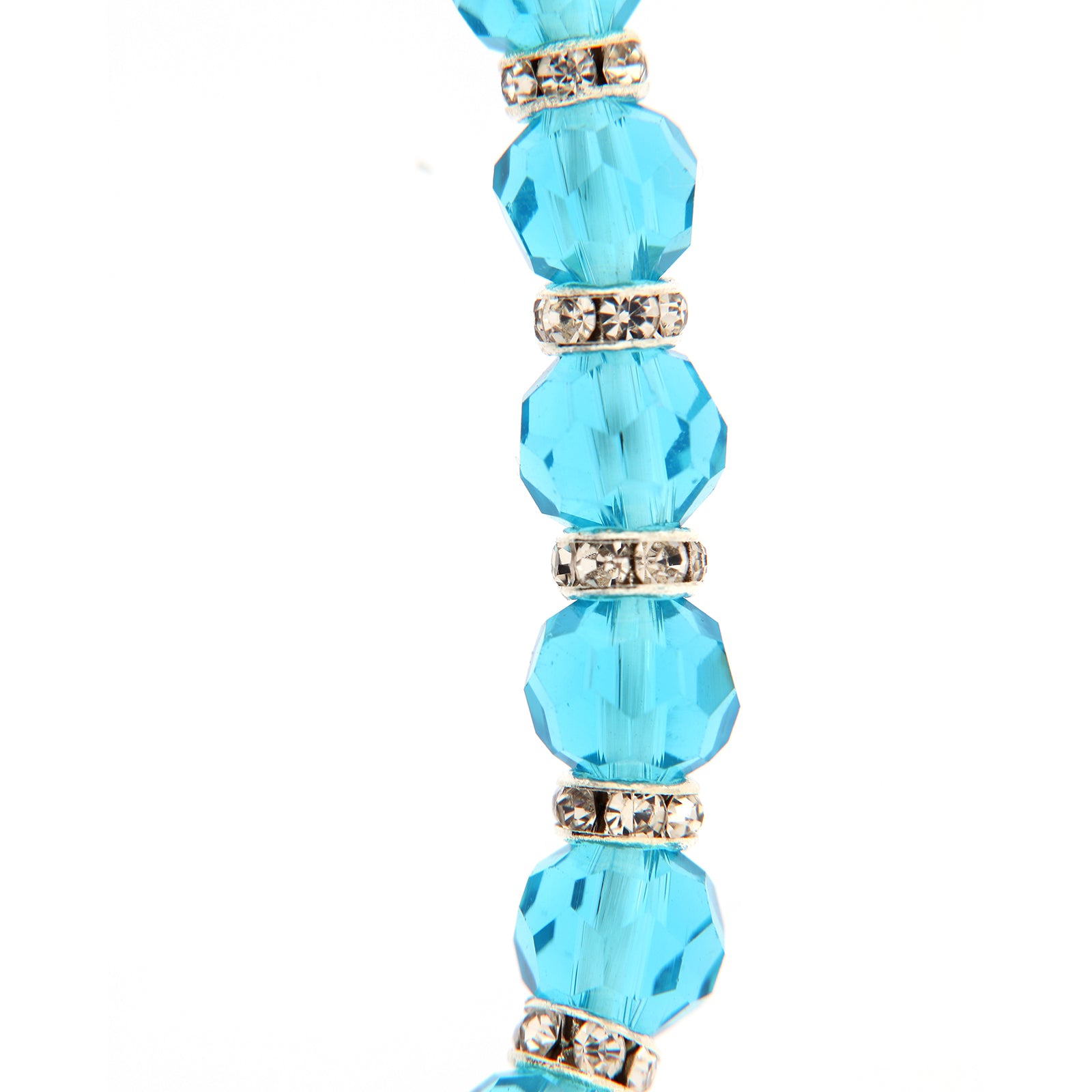 Bracciale del mese dell'anno. Con grani in vetro colorato 5 mm