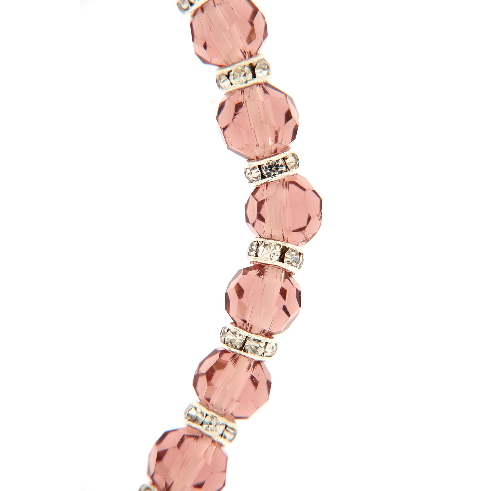 Bracciale del mese dell'anno. Con grani in vetro colorato 5 mm