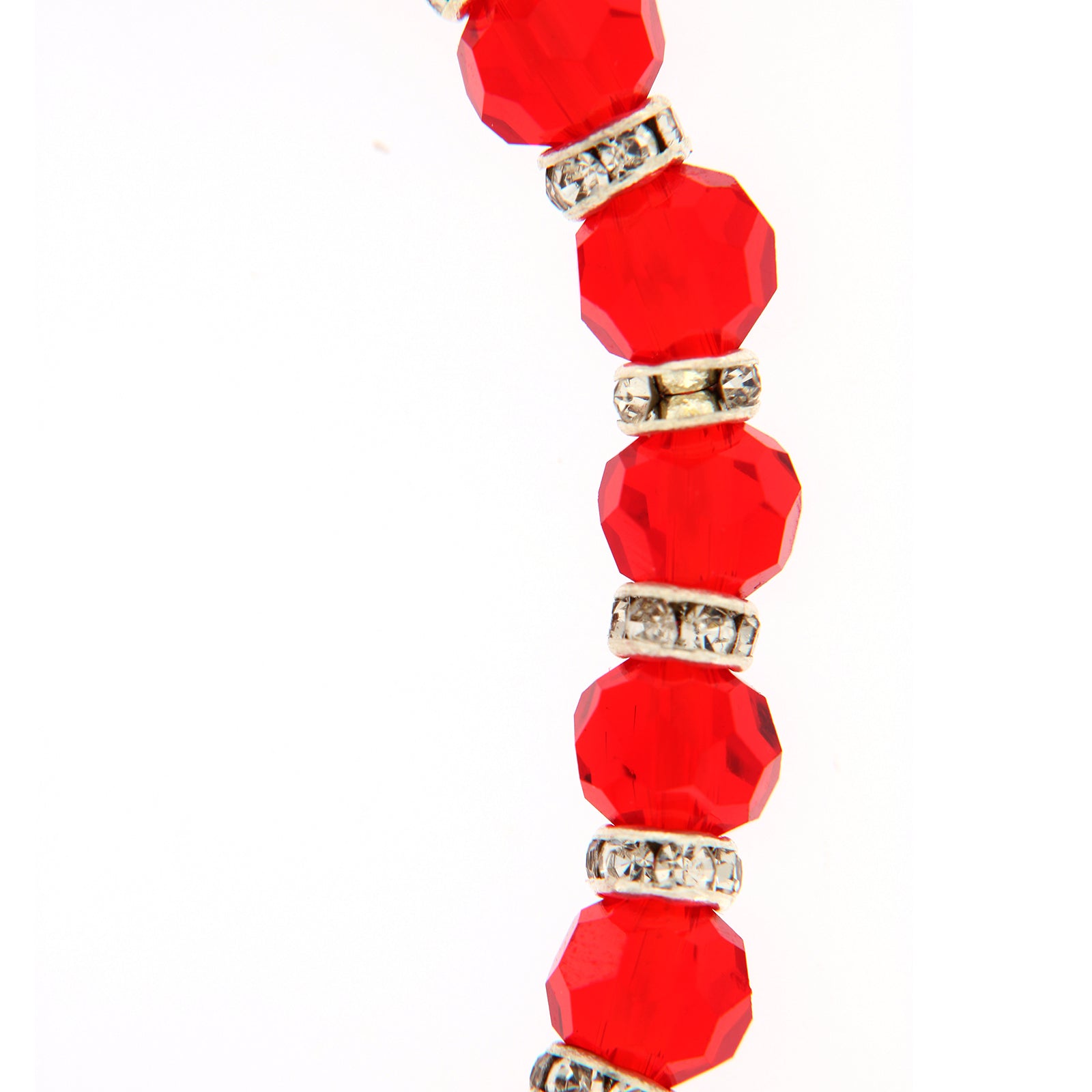 Bracciale del mese dell'anno. Con grani in vetro colorato 5 mm