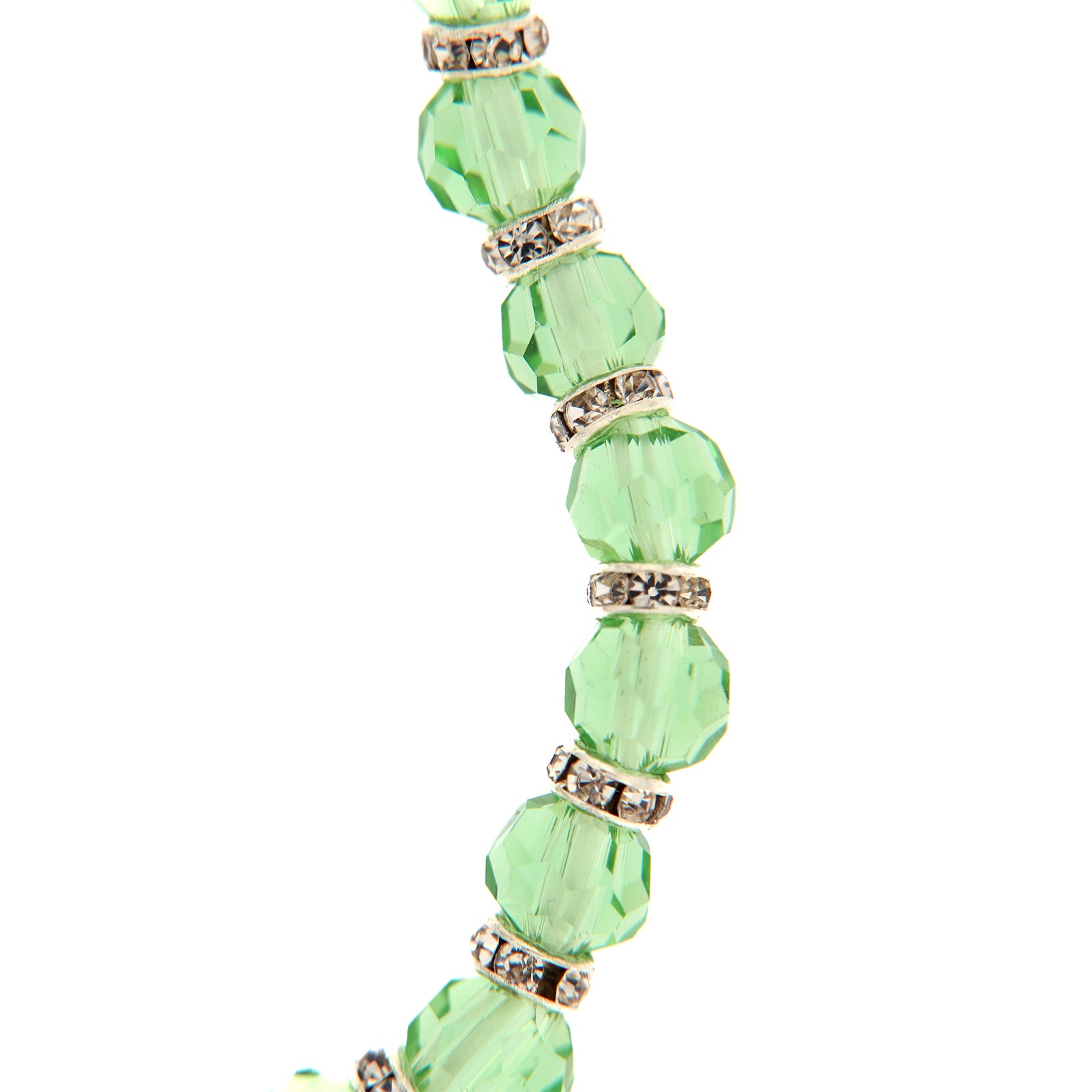Bracciale del mese dell'anno. Con grani in vetro colorato 5 mm