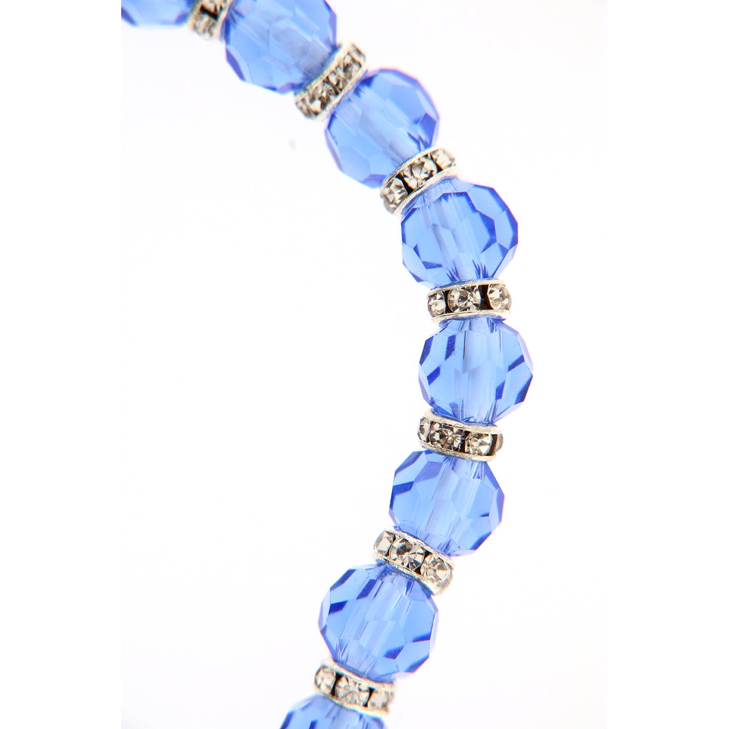 Bracciale del mese dell'anno. Con grani in vetro colorato 5 mm
