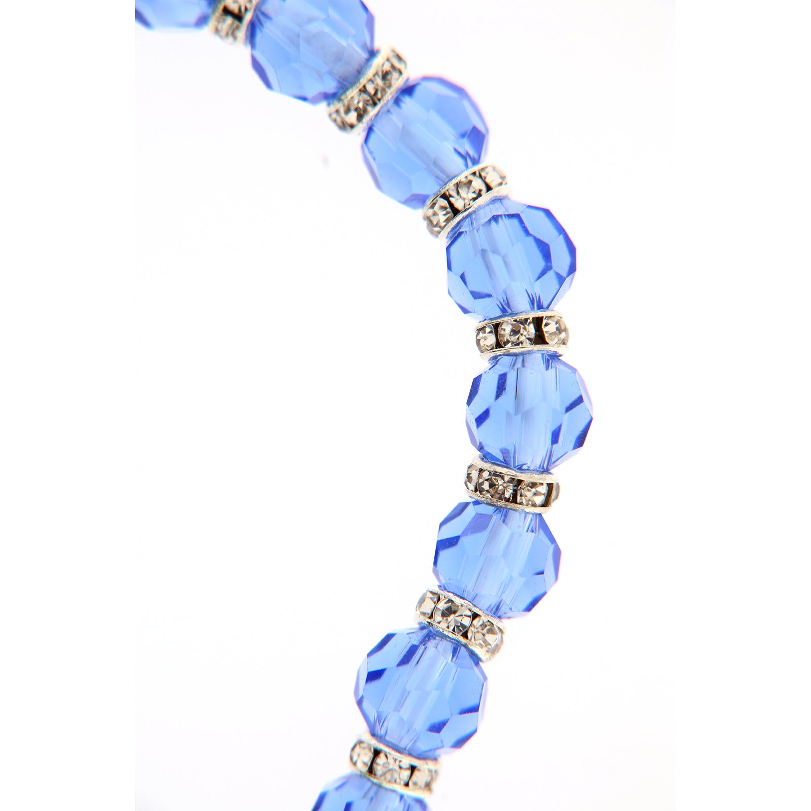 Bracciale del mese dell'anno. Con grani in vetro colorato 5 mm