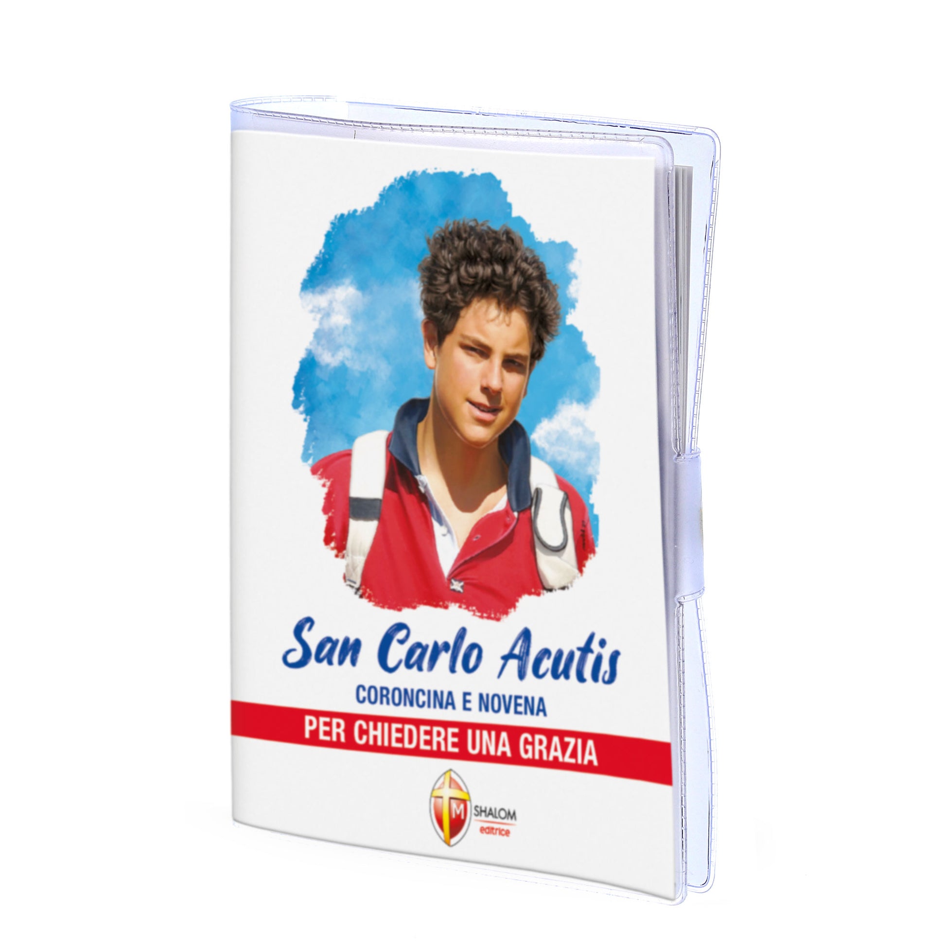 Confezione libro "Coroncina e Novena a san Carlo Acutis" e Corona per la Novena a Carlo Acutis