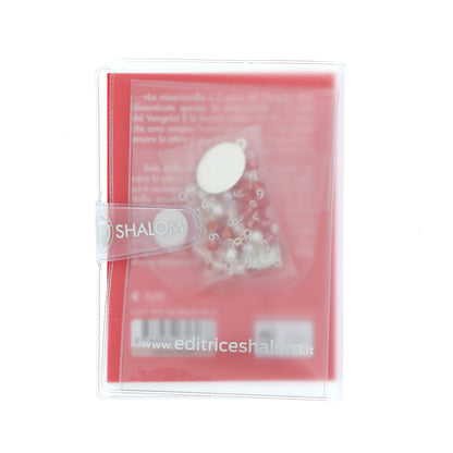 Confezione libro "Novena e Coroncina alla Divina Misericordia" e Corona della Divina Misericordia