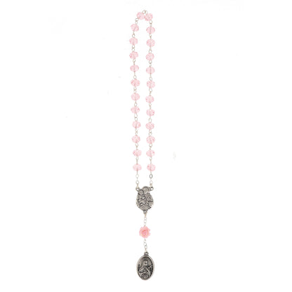 Confezione libro "Novena delle rose a Santa Teresa di Lisieux" e Corona delle rose di Santa Teresa di Lisieux