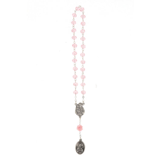 Confezione libro "Novena delle rose a Santa Teresa di Lisieux" e Corona delle rose di Santa Teresa di Lisieux