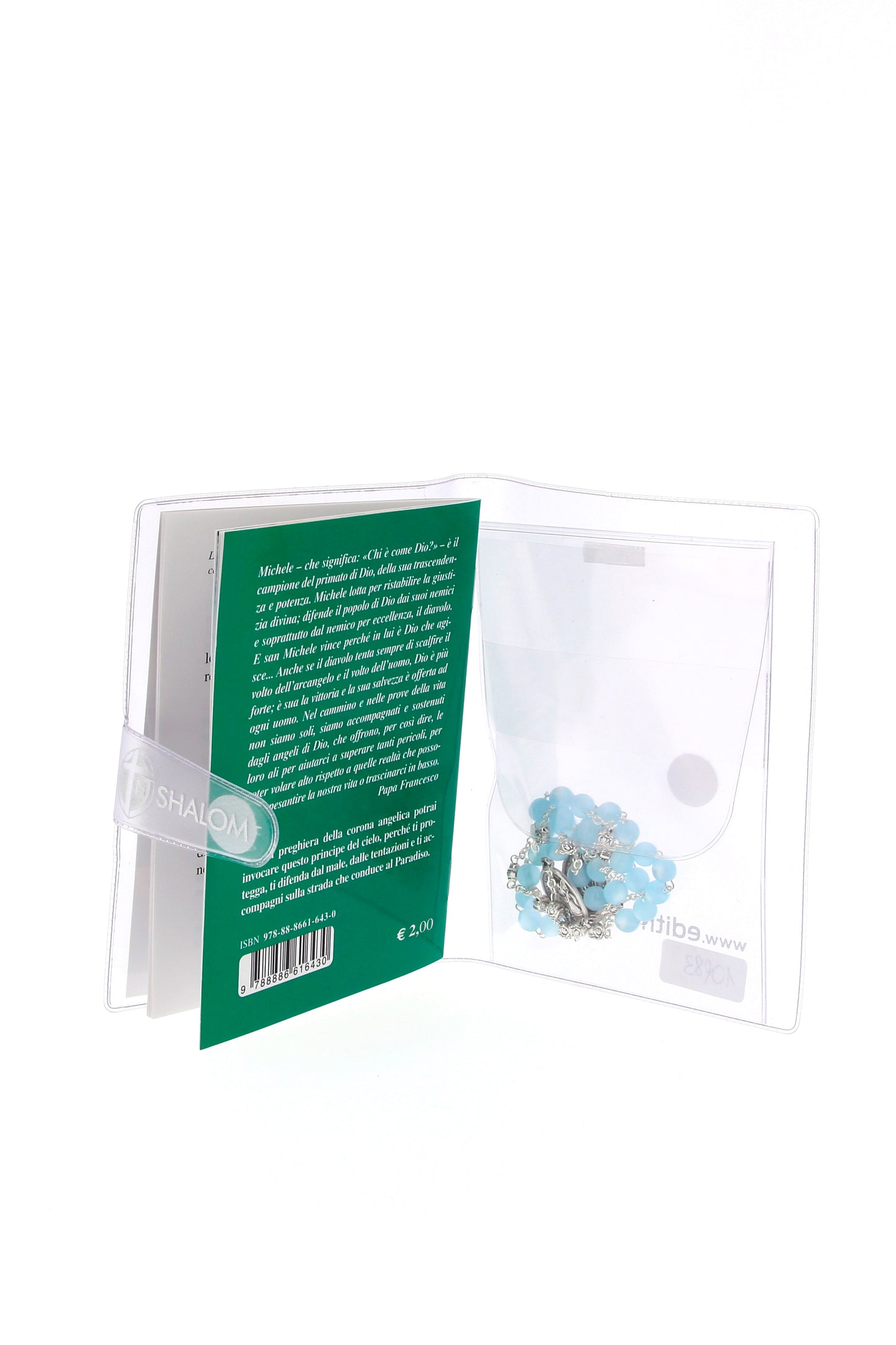 Confezione regalo libro "La Corona Angelica" e Corona di San Michele Arcangelo

